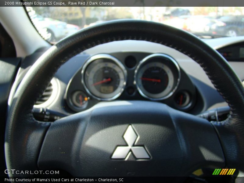 Rave Red / Dark Charcoal 2008 Mitsubishi Eclipse GS Coupe
