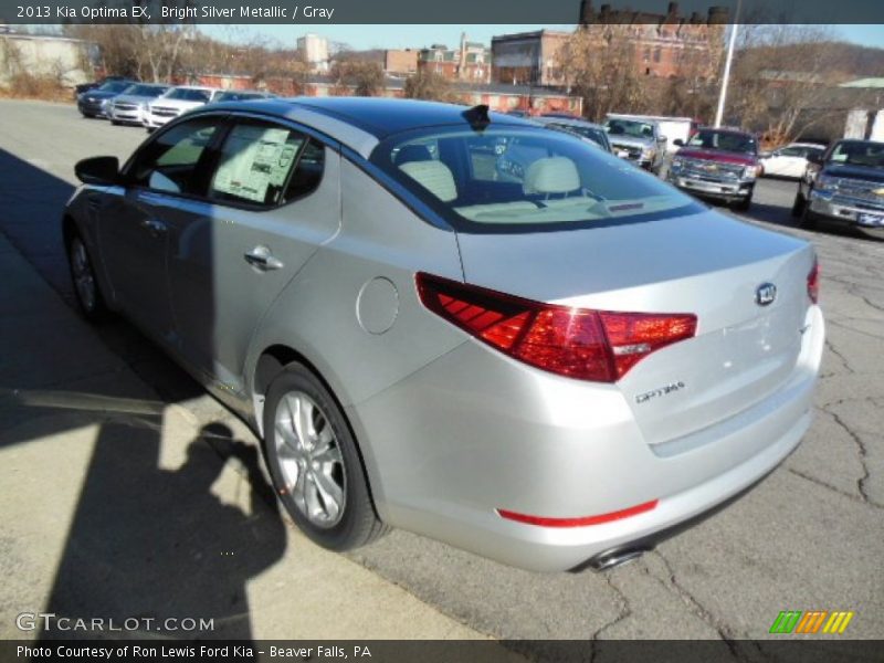 Bright Silver Metallic / Gray 2013 Kia Optima EX