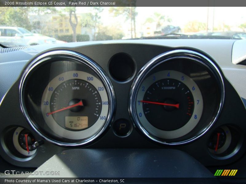 Rave Red / Dark Charcoal 2008 Mitsubishi Eclipse GS Coupe