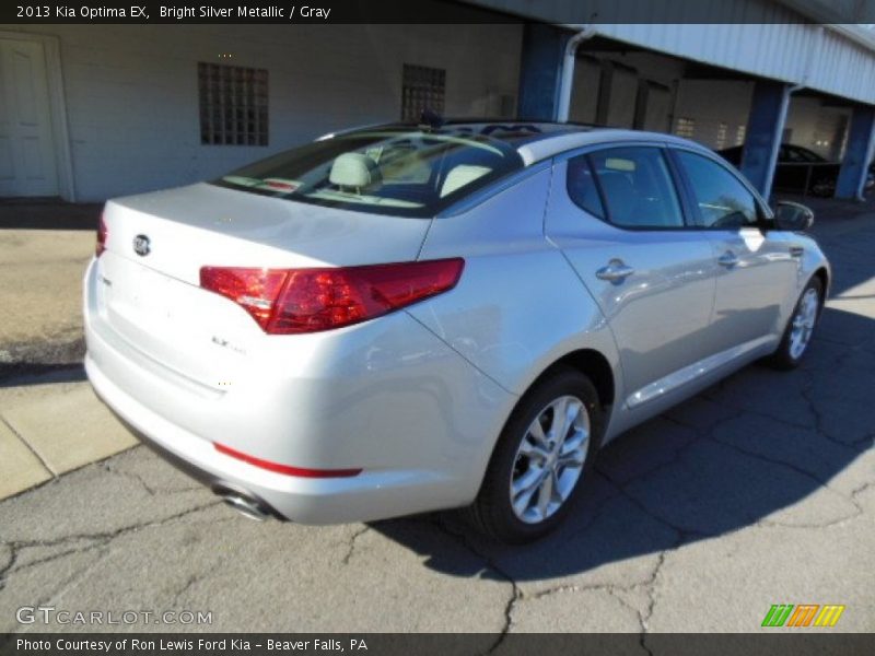 Bright Silver Metallic / Gray 2013 Kia Optima EX