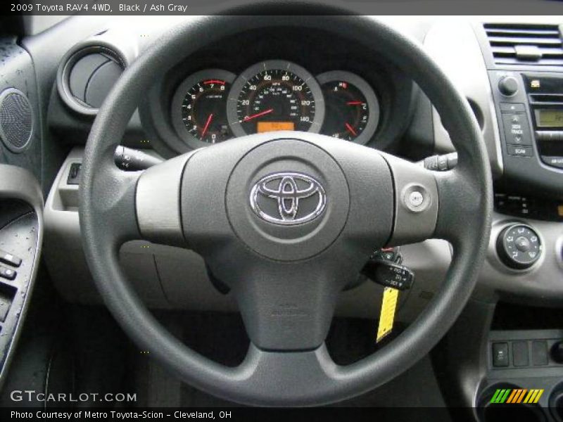 Black / Ash Gray 2009 Toyota RAV4 4WD