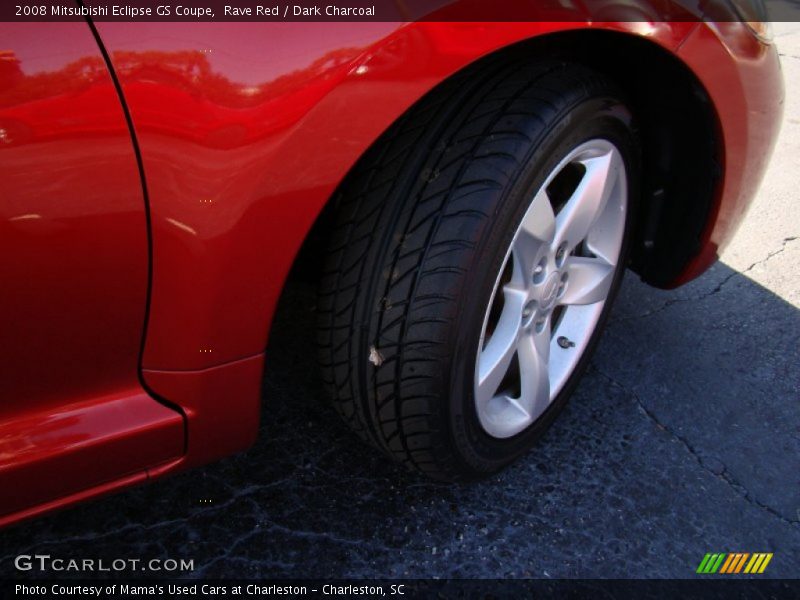 Rave Red / Dark Charcoal 2008 Mitsubishi Eclipse GS Coupe