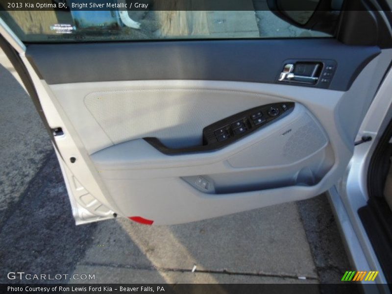 Bright Silver Metallic / Gray 2013 Kia Optima EX