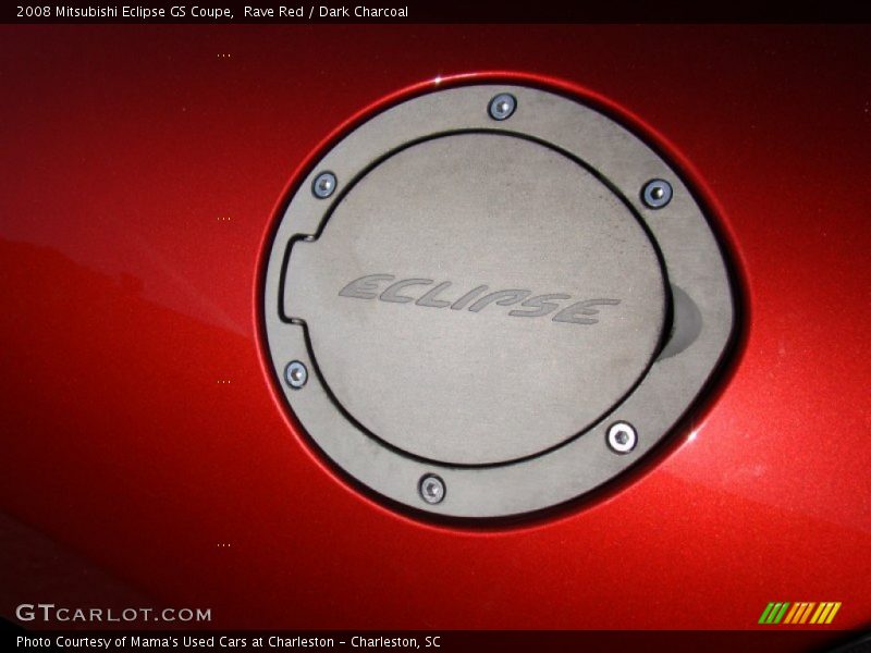 Rave Red / Dark Charcoal 2008 Mitsubishi Eclipse GS Coupe