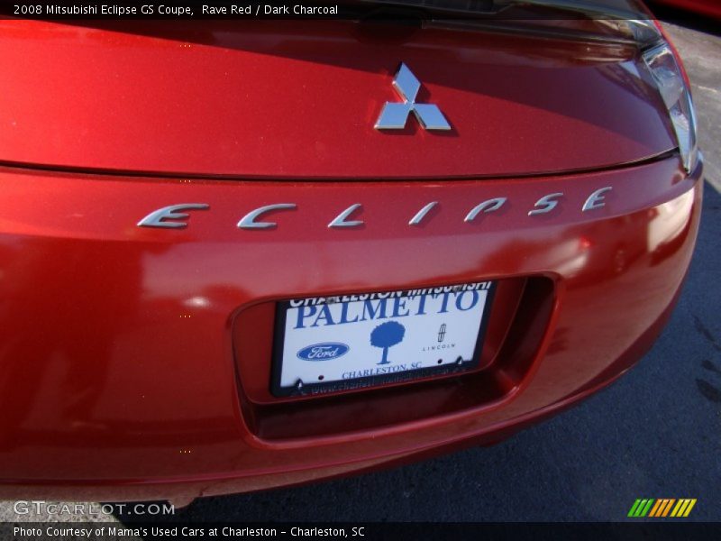 Rave Red / Dark Charcoal 2008 Mitsubishi Eclipse GS Coupe