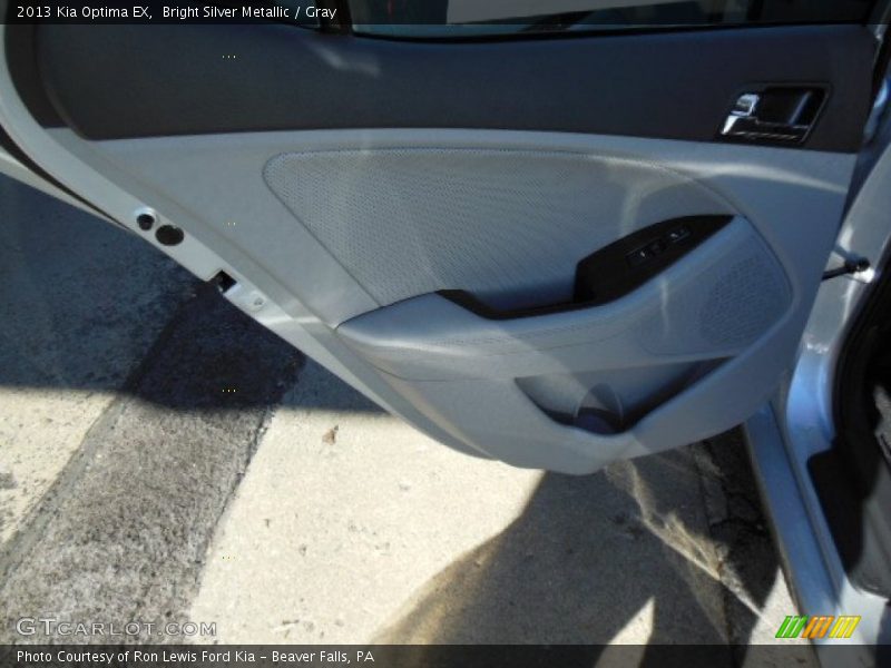 Bright Silver Metallic / Gray 2013 Kia Optima EX