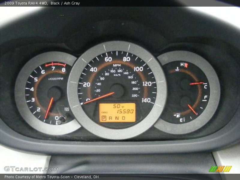 Black / Ash Gray 2009 Toyota RAV4 4WD