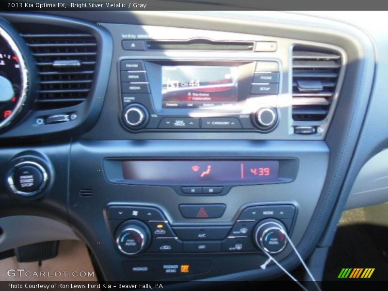 Bright Silver Metallic / Gray 2013 Kia Optima EX