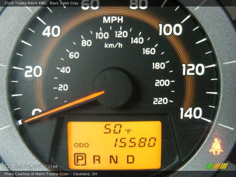Black / Ash Gray 2009 Toyota RAV4 4WD
