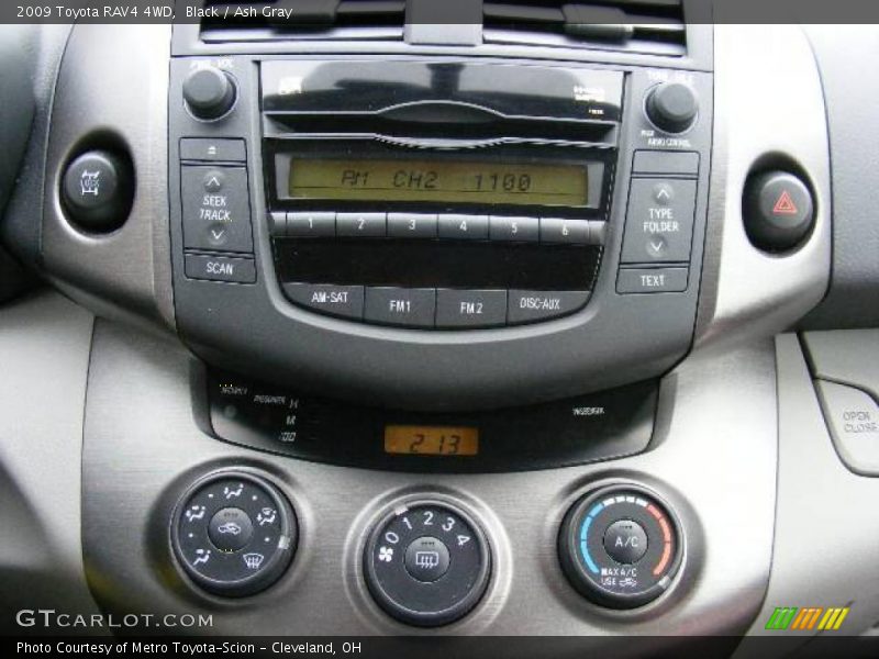 Black / Ash Gray 2009 Toyota RAV4 4WD