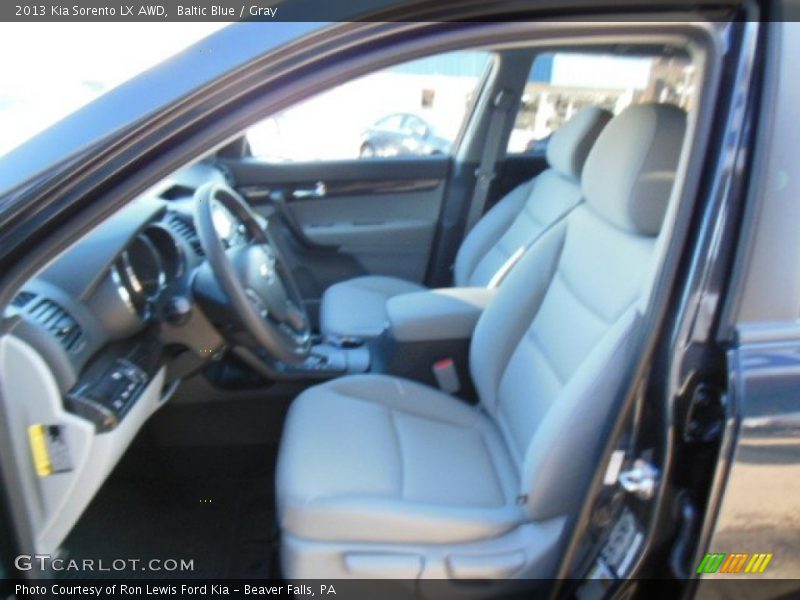 Baltic Blue / Gray 2013 Kia Sorento LX AWD