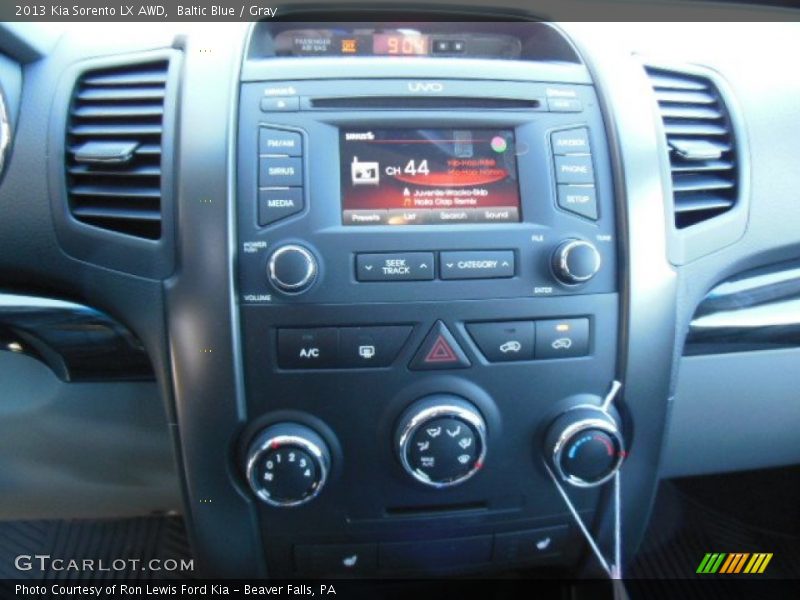 Baltic Blue / Gray 2013 Kia Sorento LX AWD