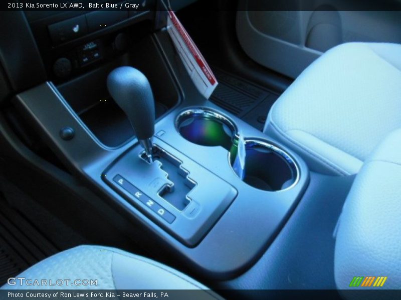 Baltic Blue / Gray 2013 Kia Sorento LX AWD