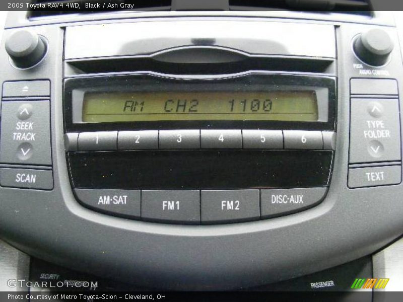 Black / Ash Gray 2009 Toyota RAV4 4WD