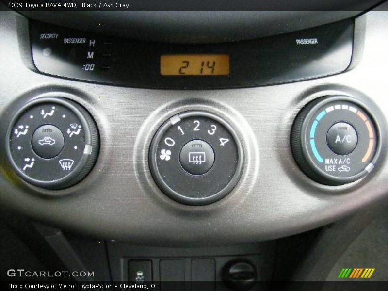 Black / Ash Gray 2009 Toyota RAV4 4WD