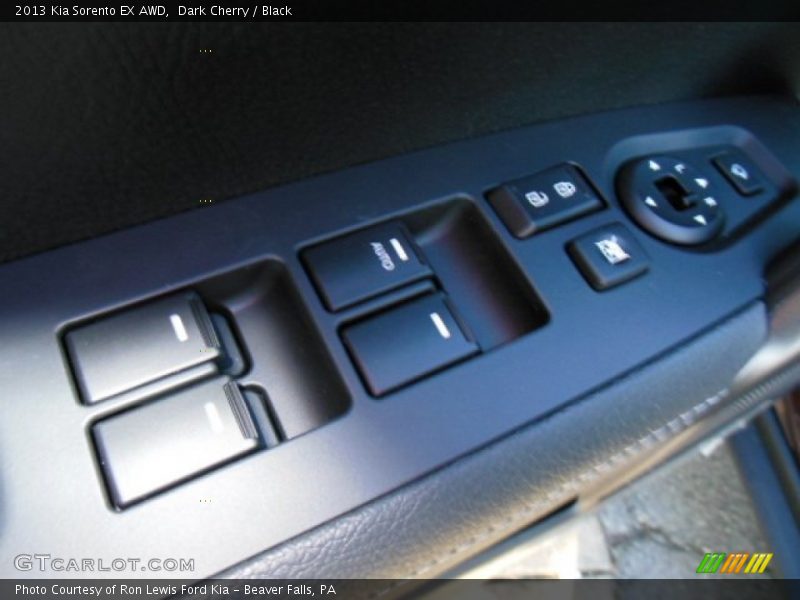 Dark Cherry / Black 2013 Kia Sorento EX AWD
