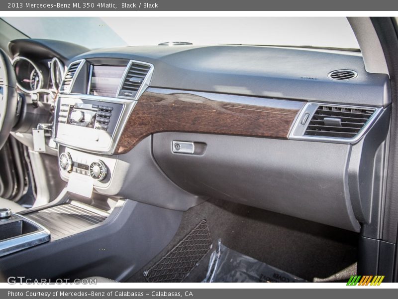 Black / Black 2013 Mercedes-Benz ML 350 4Matic