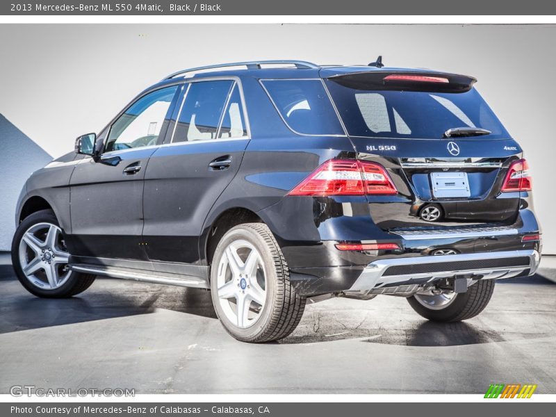Black / Black 2013 Mercedes-Benz ML 550 4Matic
