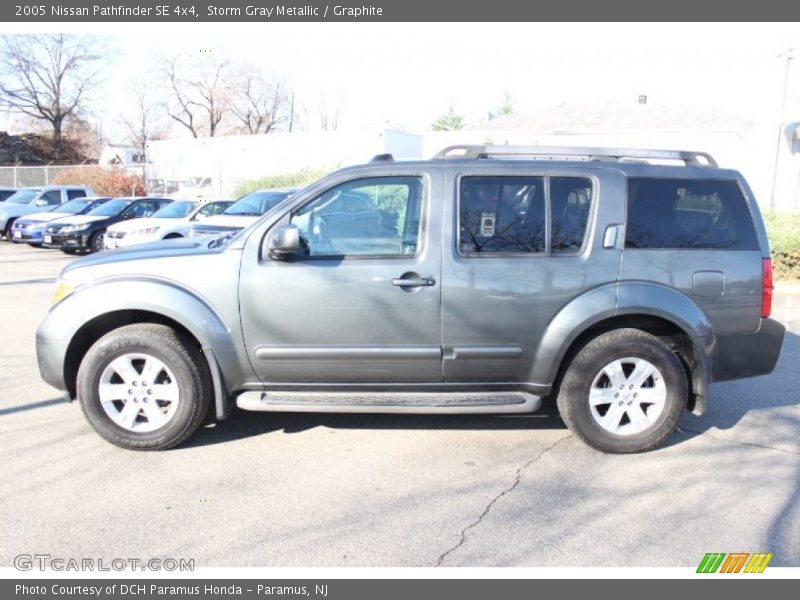 Storm Gray Metallic / Graphite 2005 Nissan Pathfinder SE 4x4