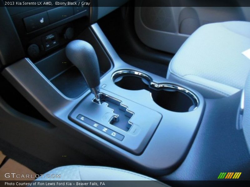  2013 Sorento LX AWD 6 Speed Sportmatic Automatic Shifter