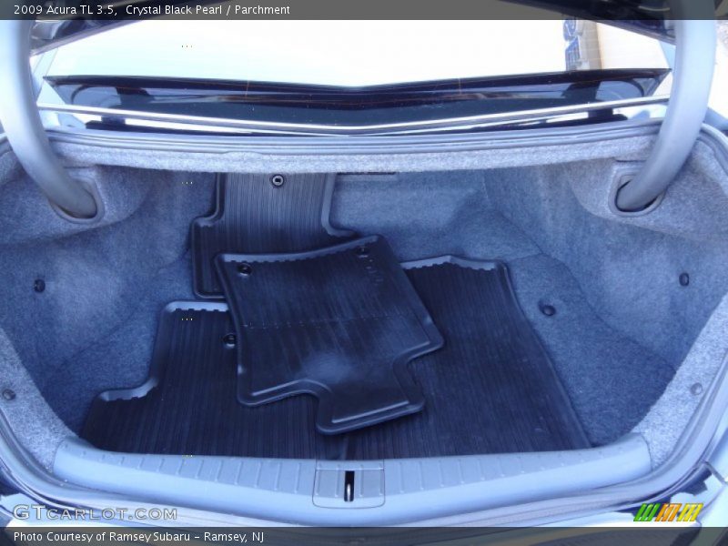 Crystal Black Pearl / Parchment 2009 Acura TL 3.5