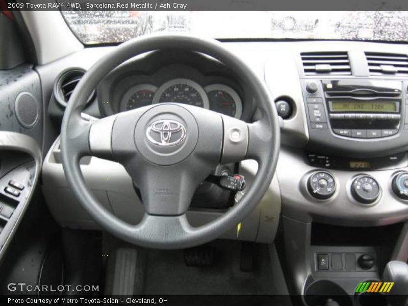 Barcelona Red Metallic / Ash Gray 2009 Toyota RAV4 4WD