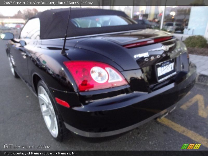 Black / Dark Slate Gray 2007 Chrysler Crossfire Roadster