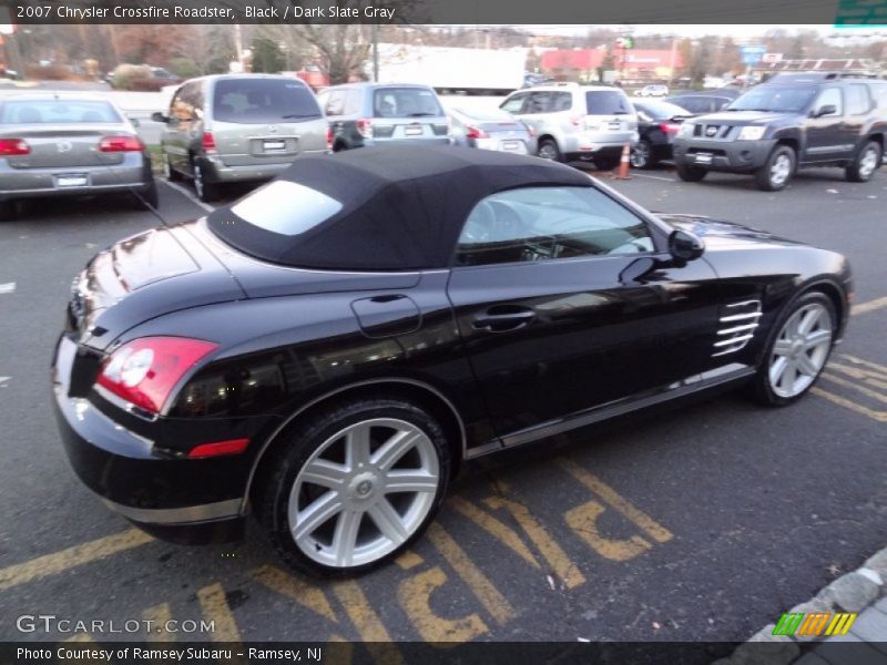 Black / Dark Slate Gray 2007 Chrysler Crossfire Roadster