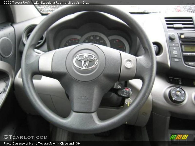Barcelona Red Metallic / Ash Gray 2009 Toyota RAV4 4WD