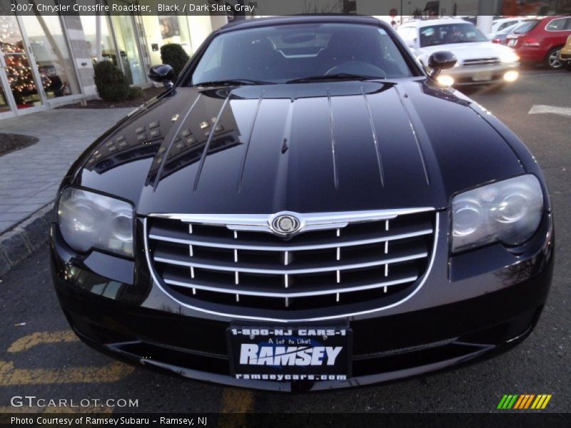 Black / Dark Slate Gray 2007 Chrysler Crossfire Roadster