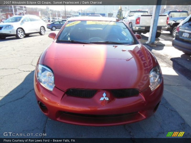 Sunset Pearlescent / Dark Charcoal 2007 Mitsubishi Eclipse GS Coupe