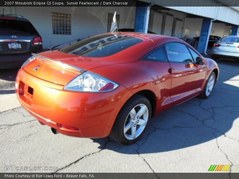 Sunset Pearlescent / Dark Charcoal 2007 Mitsubishi Eclipse GS Coupe