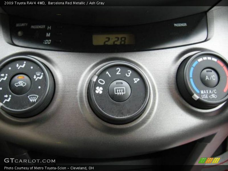 Barcelona Red Metallic / Ash Gray 2009 Toyota RAV4 4WD