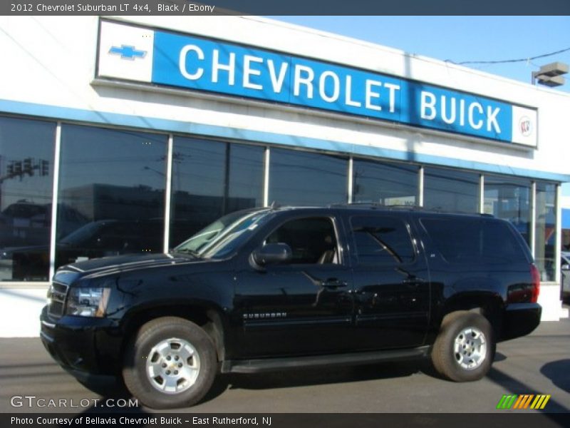 Black / Ebony 2012 Chevrolet Suburban LT 4x4
