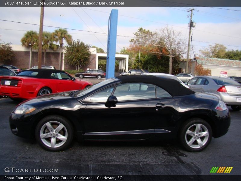 Kalapana Black / Dark Charcoal 2007 Mitsubishi Eclipse Spyder GS
