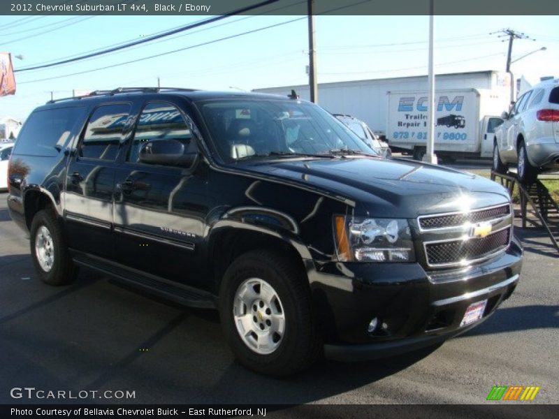 Black / Ebony 2012 Chevrolet Suburban LT 4x4