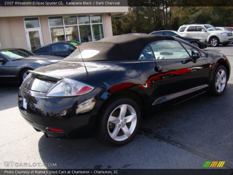 Kalapana Black / Dark Charcoal 2007 Mitsubishi Eclipse Spyder GS