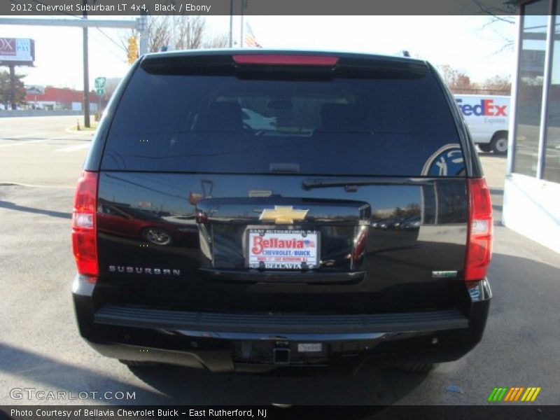 Black / Ebony 2012 Chevrolet Suburban LT 4x4