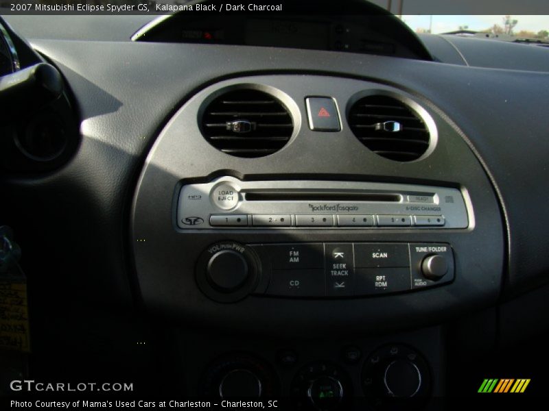 Kalapana Black / Dark Charcoal 2007 Mitsubishi Eclipse Spyder GS
