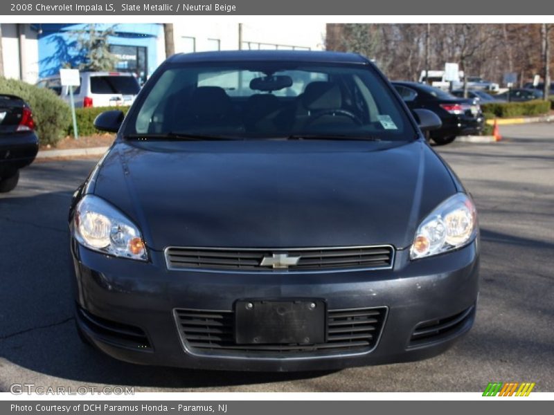 Slate Metallic / Neutral Beige 2008 Chevrolet Impala LS