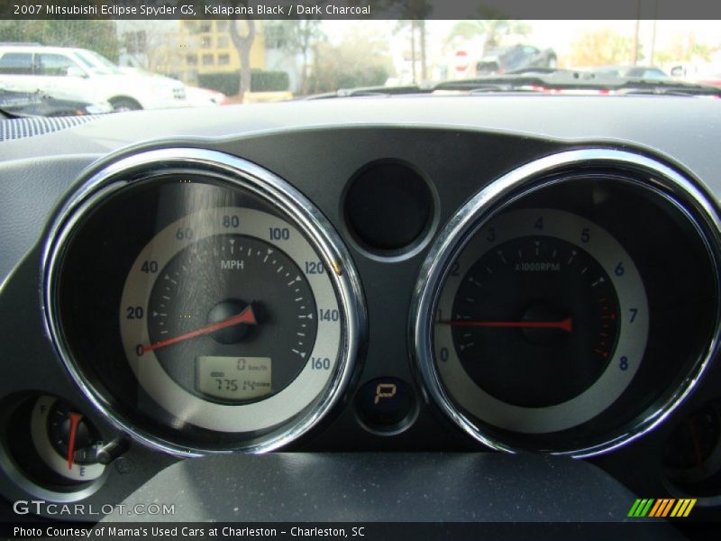 Kalapana Black / Dark Charcoal 2007 Mitsubishi Eclipse Spyder GS