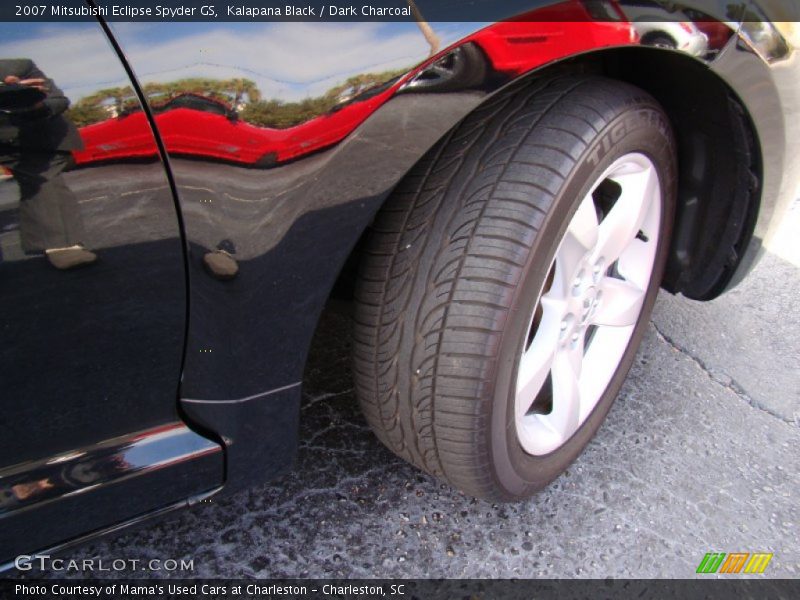 Kalapana Black / Dark Charcoal 2007 Mitsubishi Eclipse Spyder GS