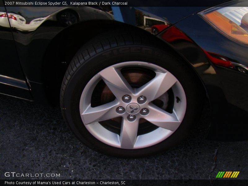 Kalapana Black / Dark Charcoal 2007 Mitsubishi Eclipse Spyder GS