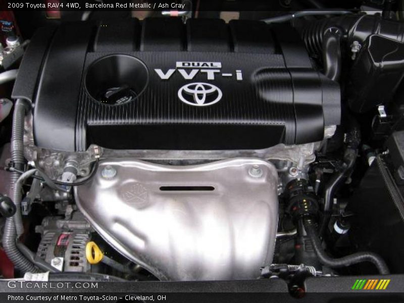Barcelona Red Metallic / Ash Gray 2009 Toyota RAV4 4WD