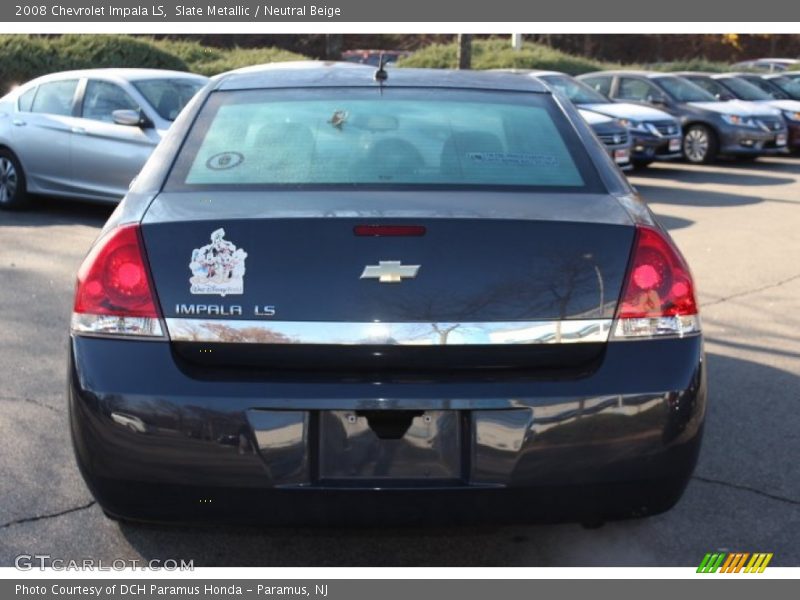 Slate Metallic / Neutral Beige 2008 Chevrolet Impala LS
