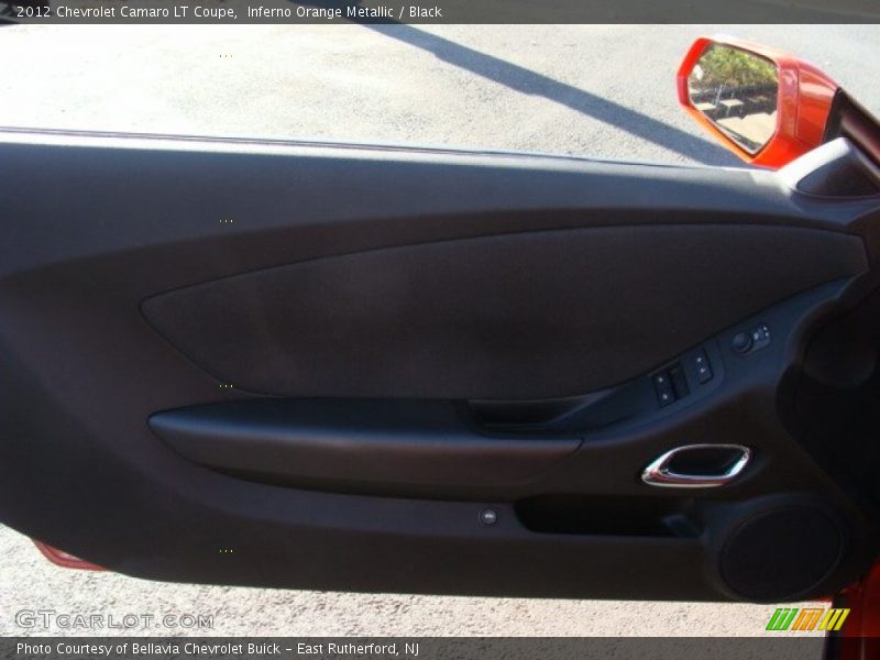 Inferno Orange Metallic / Black 2012 Chevrolet Camaro LT Coupe
