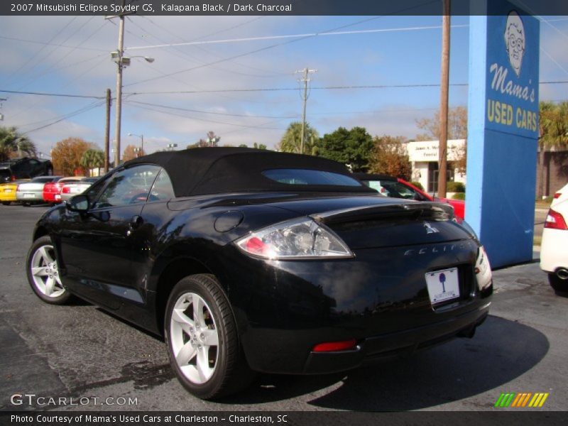 Kalapana Black / Dark Charcoal 2007 Mitsubishi Eclipse Spyder GS