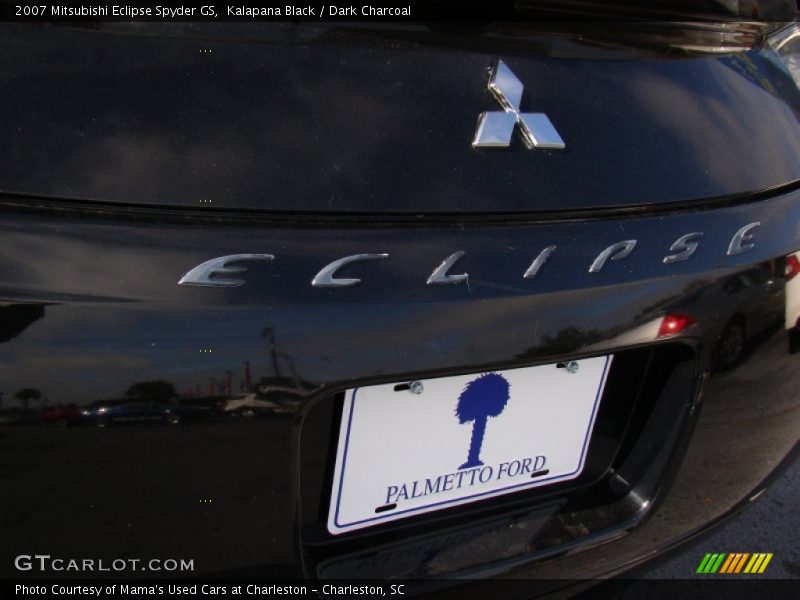 Kalapana Black / Dark Charcoal 2007 Mitsubishi Eclipse Spyder GS