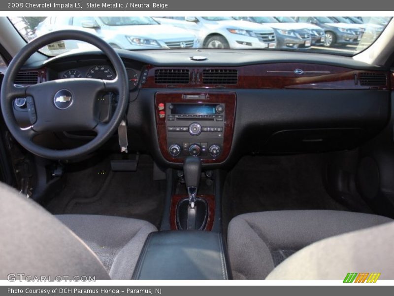 Slate Metallic / Neutral Beige 2008 Chevrolet Impala LS