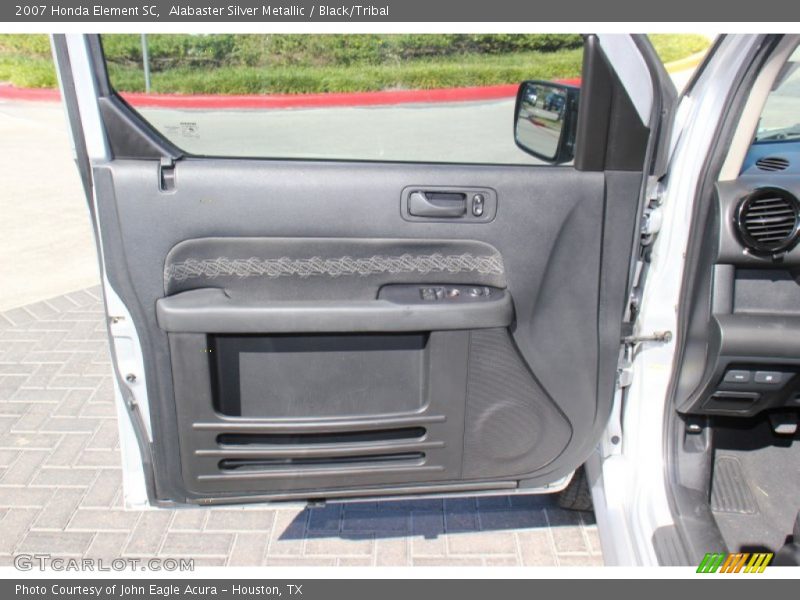 Alabaster Silver Metallic / Black/Tribal 2007 Honda Element SC